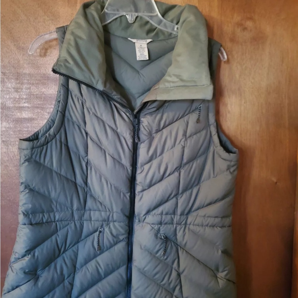 Duluth cold reliable puffer vest green medium